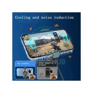 Phone Cooler, Cellphone Radiator With Cooling Fan + SLEEVES