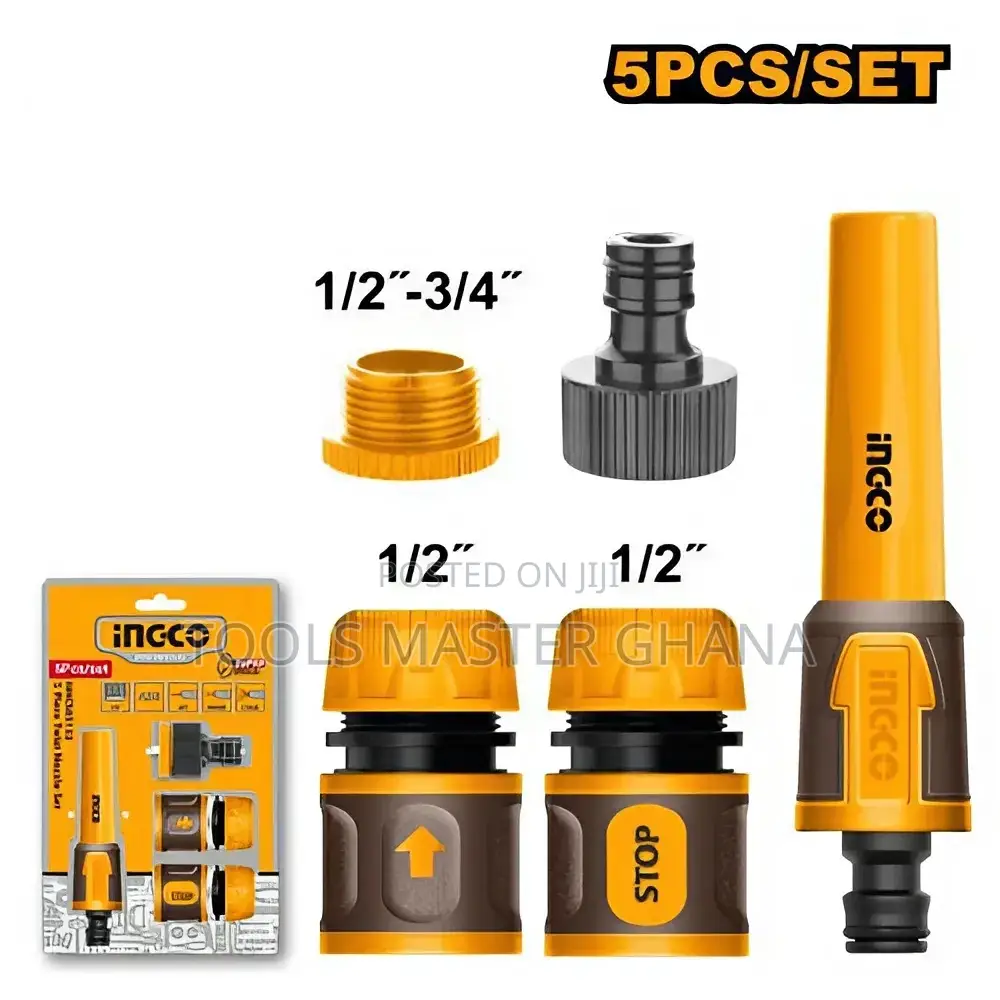 5 Piece Twist Nozzle Set - Hhcs05122