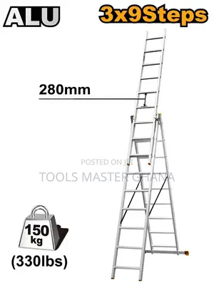 3 Section Extention Ladder # Hlad03391