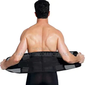 Adjustable Lumber Corset, Flat Tummy/Gym Belt for Men