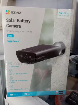 Smart Home Solar Battery Camera