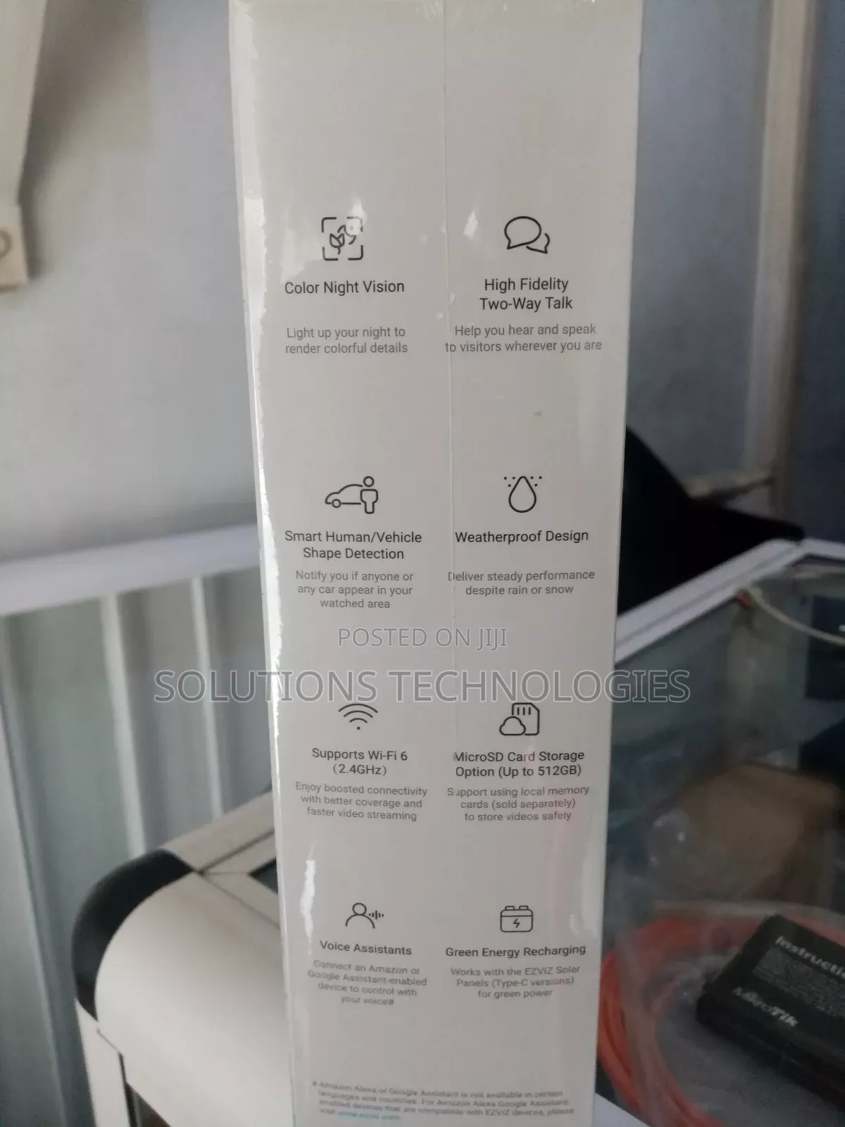 Smart Home Solar Battery Camera
