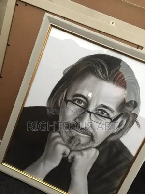 Pencil and Charcoal Drawing