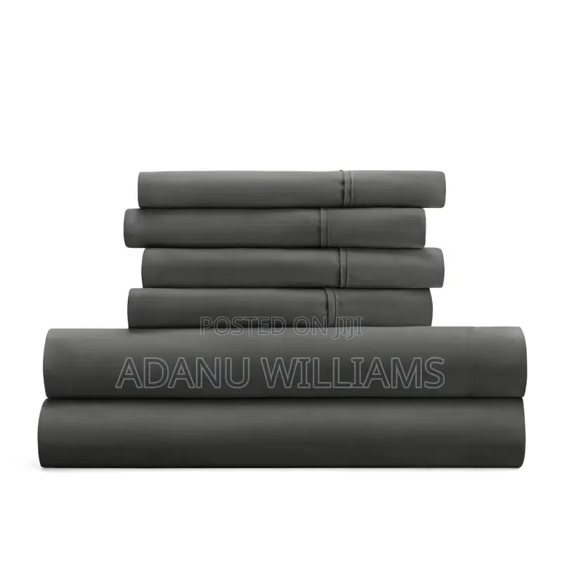 Ultra Soft Pure Cotton Fitted Bedsheets 6pcs Set