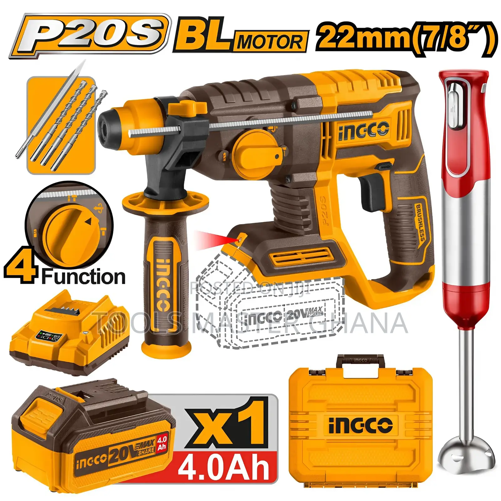 Cordless 2 Pcs Combo Kit - Cosli240208