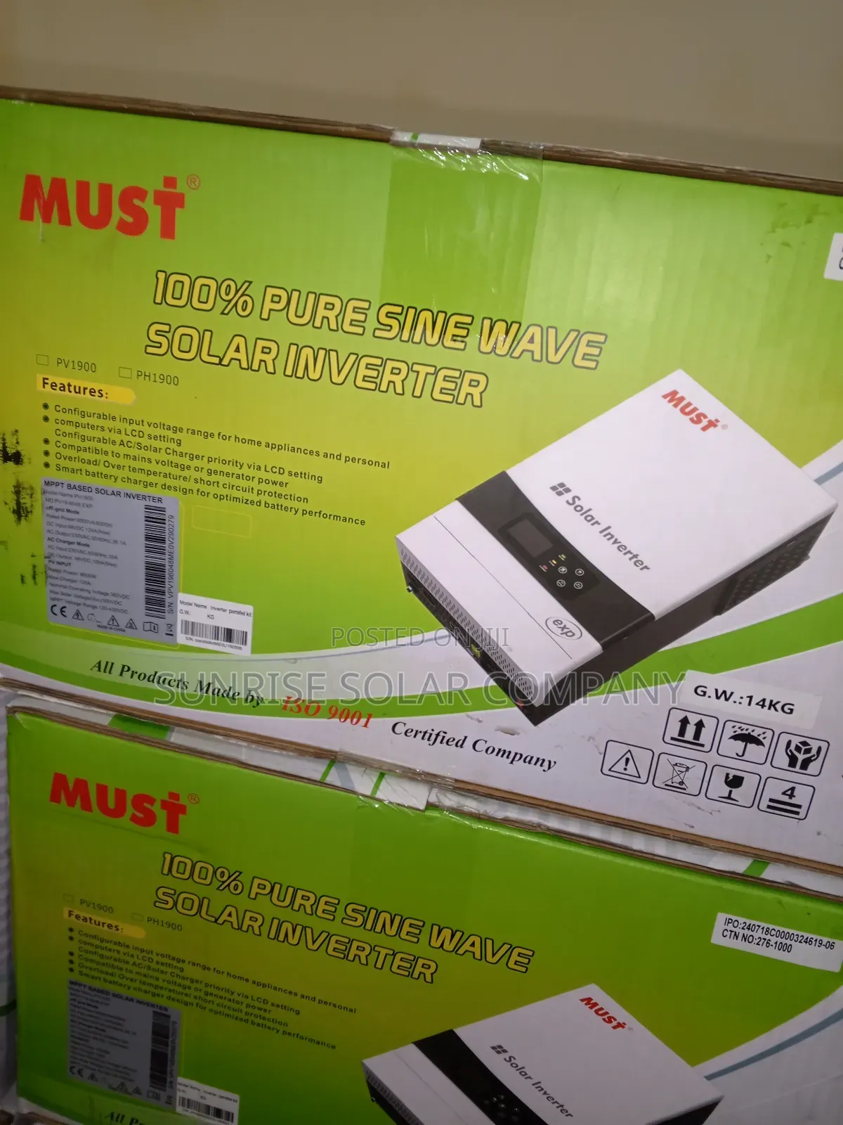 Hybrid Inverter 6.2kw Must