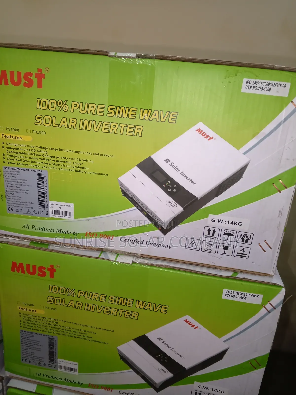 Hybrid Inverter 6.2kw Must
