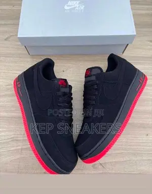 Nike Airforce 1 Black Red