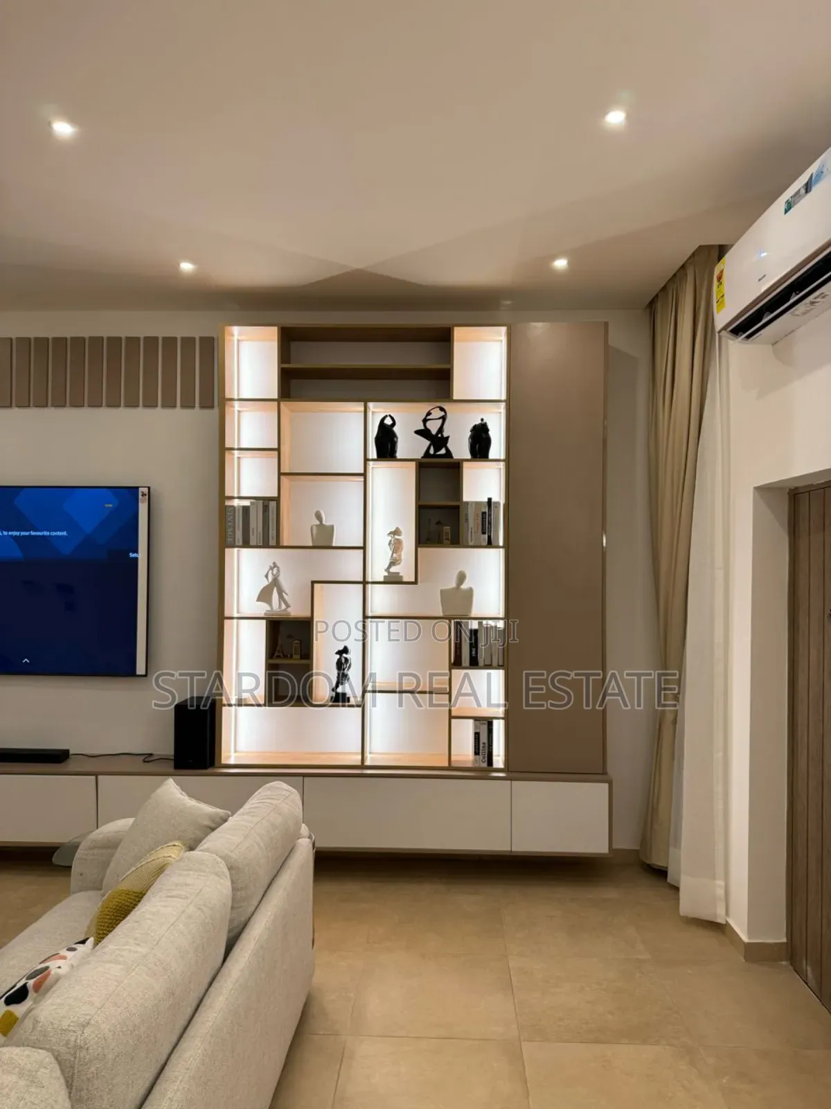 Furnished 3bdrm Duplex in East Legon Hills for sale