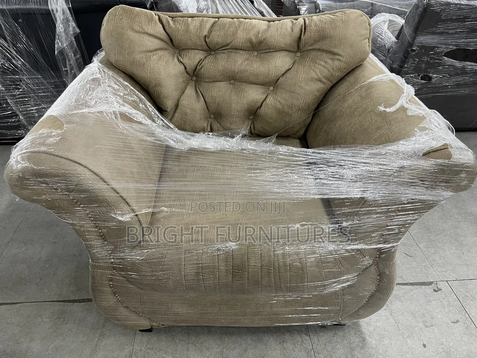 Classic New Design Tufted Button 3in1,2in1 Single Sofa Sets