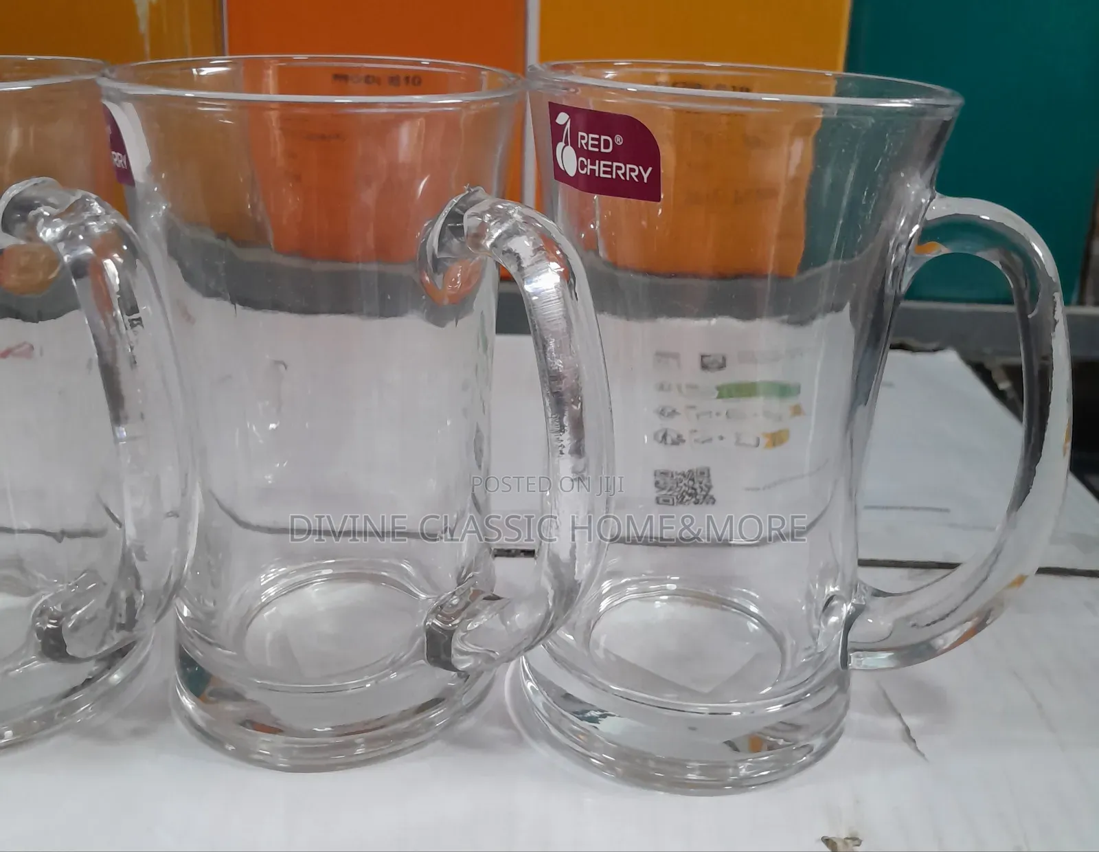 Transparent Coffee and Tea Mugs