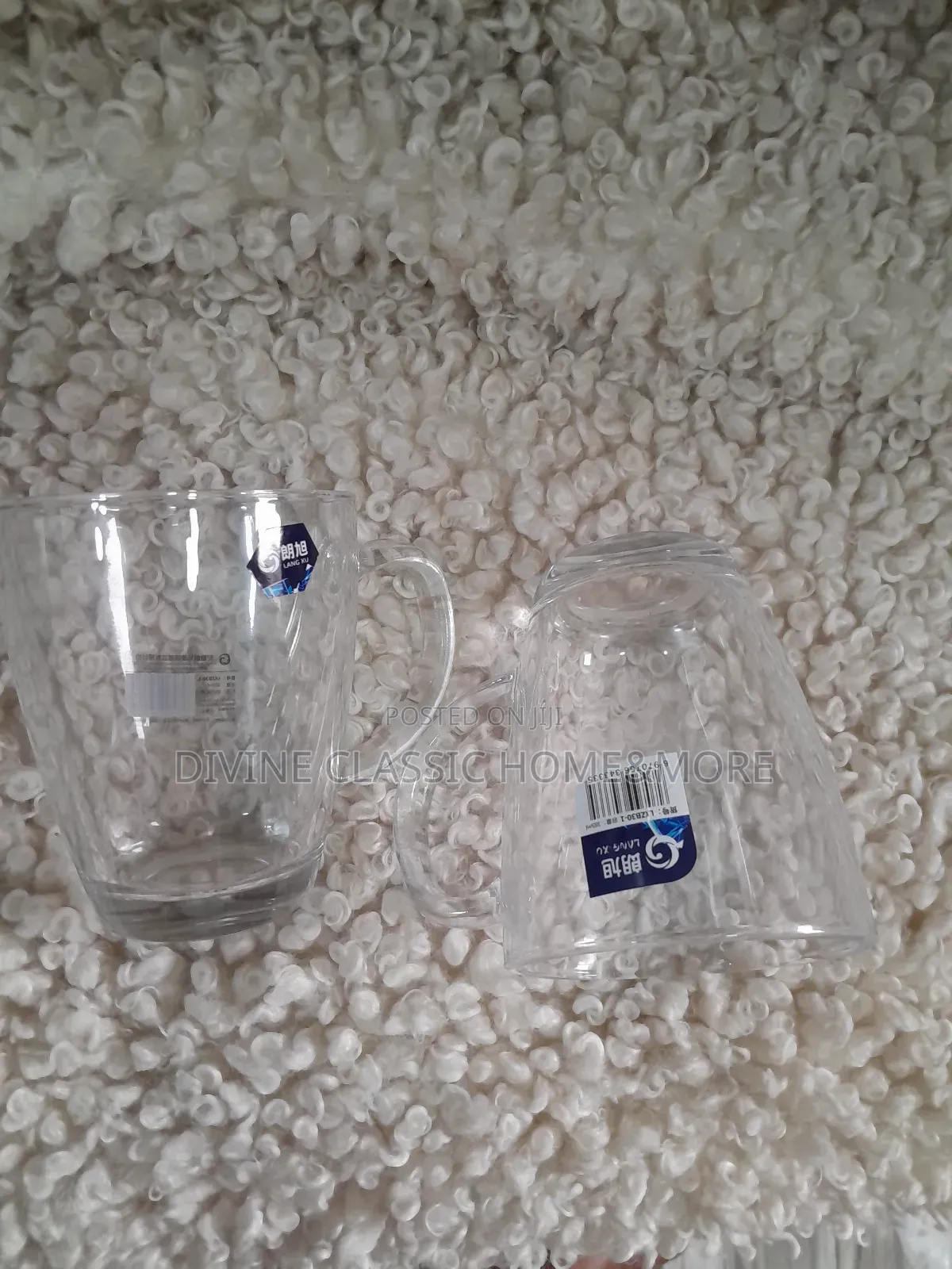 Transparent Coffee and Tea Mugs