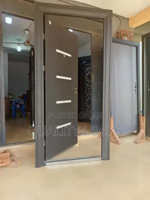 Royal Standard Black Metal Door
