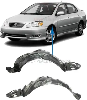 Toyota Corolla 2006 Fender Liners Rubbers