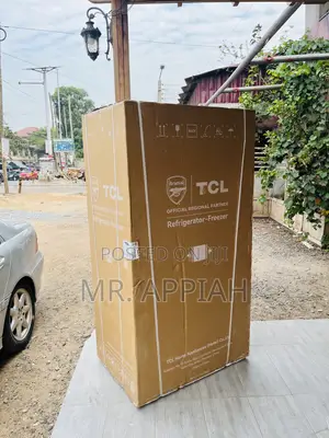 Extremely Chilling TCL Side by Side Electric Fridge(Gray).