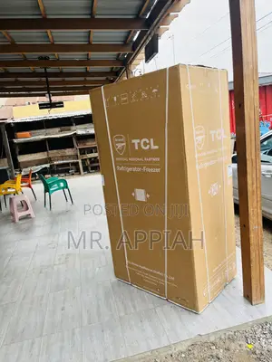 Stay Cool With TCL Side by Side 2 Door Electric Fridge.