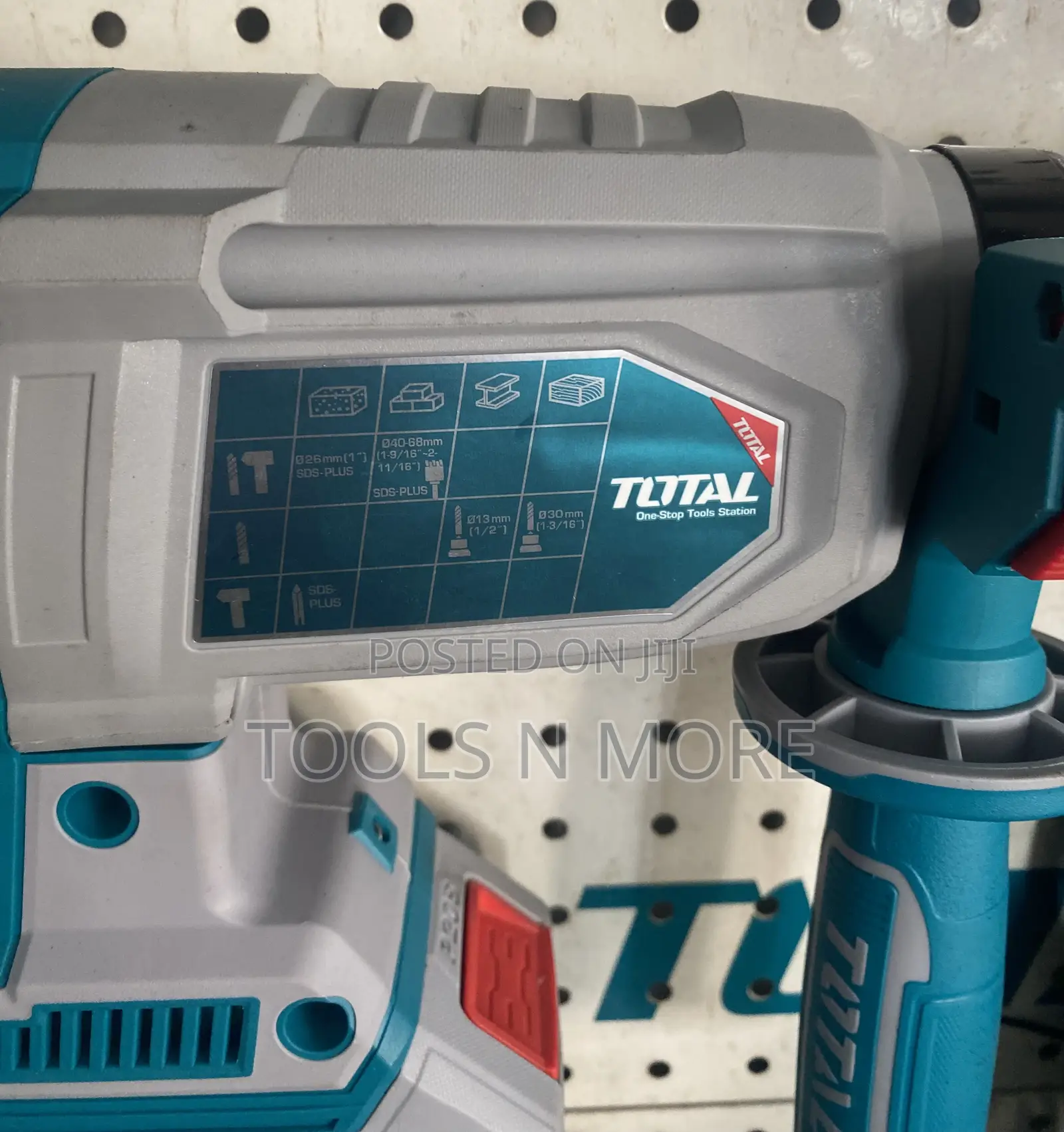 Total Cordless Rotary Hammer 20v (Replaceable Chuck)
