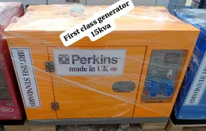 Yellow Coloured Brand New 15kva Generator