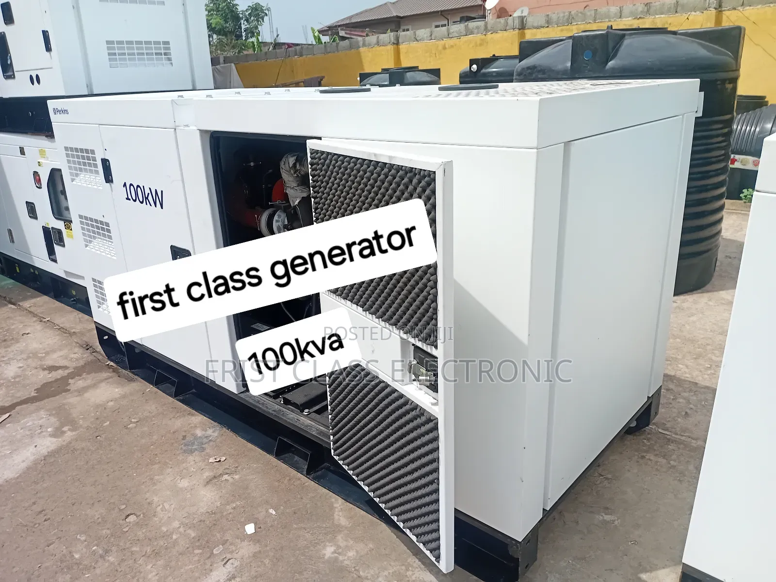 Super Efficient 100kva Diesel Genset With Long Durability