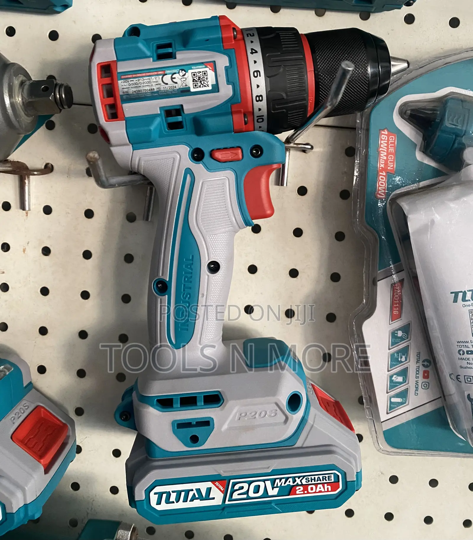 Total Cordless Drill 20V (Compact Brushless)
