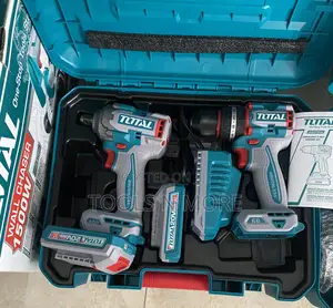 TOTAL 20V Drill and Wrench Combo Kit
