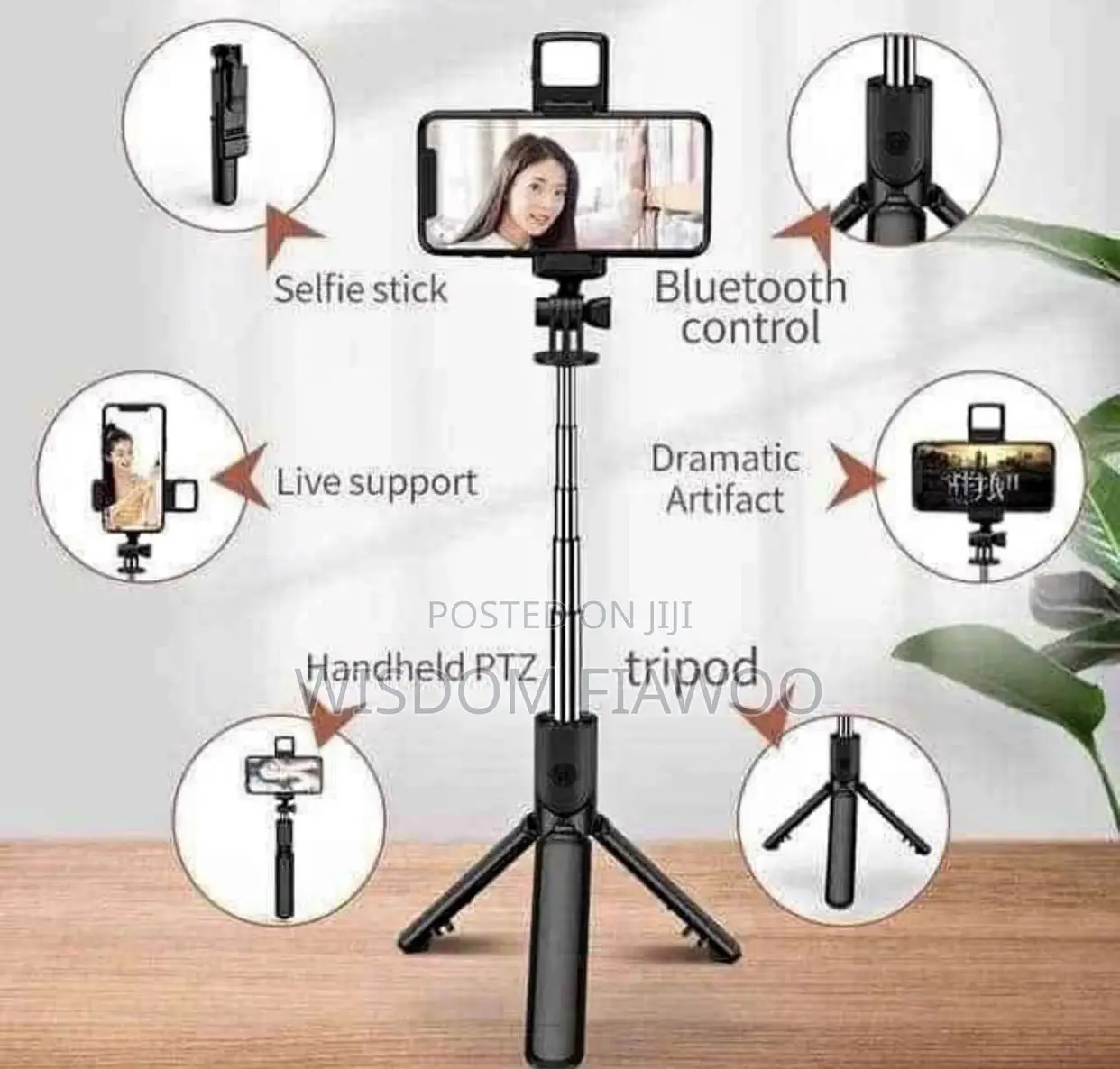 H1s Tripod Stand (Selfie Stick)