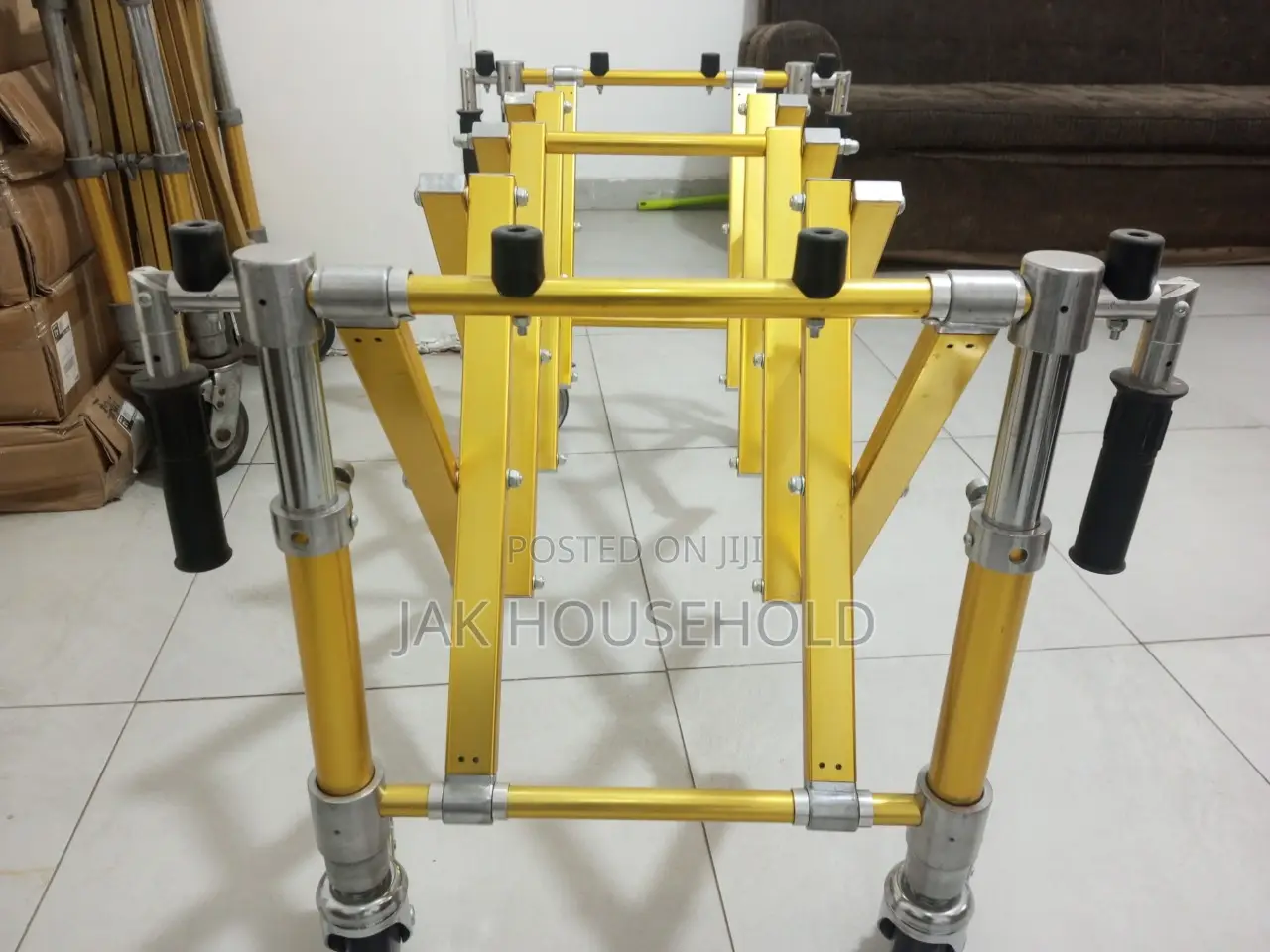 Smooth-Rolling Funeral Casket Trolley for Sale