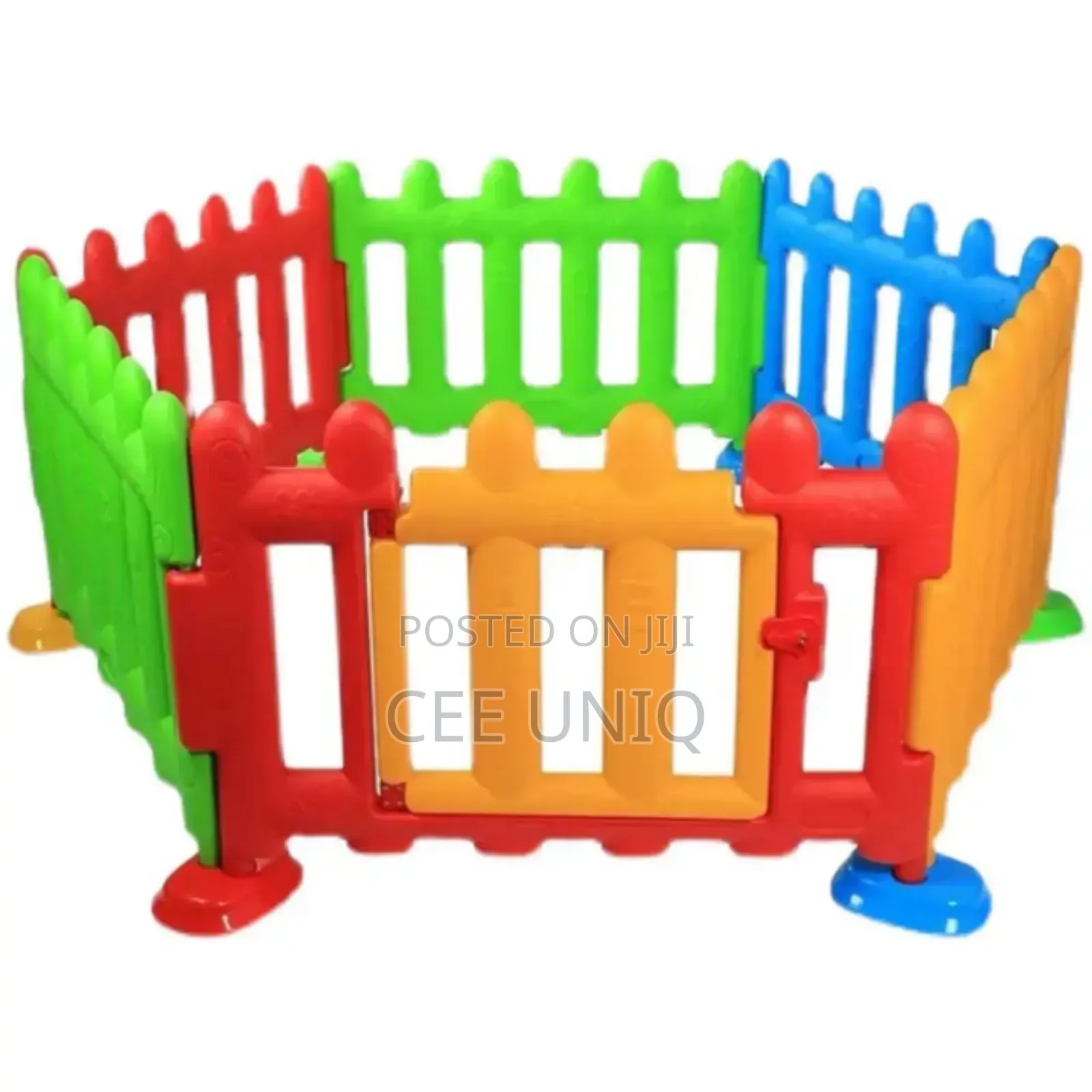 5 Panels Plastic Play Yard for Kids