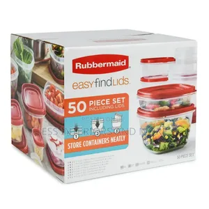 Rubbermaid 50-Piece Food Storage Set