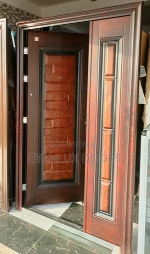 Brown Stylish Quality Security Door Low Prices