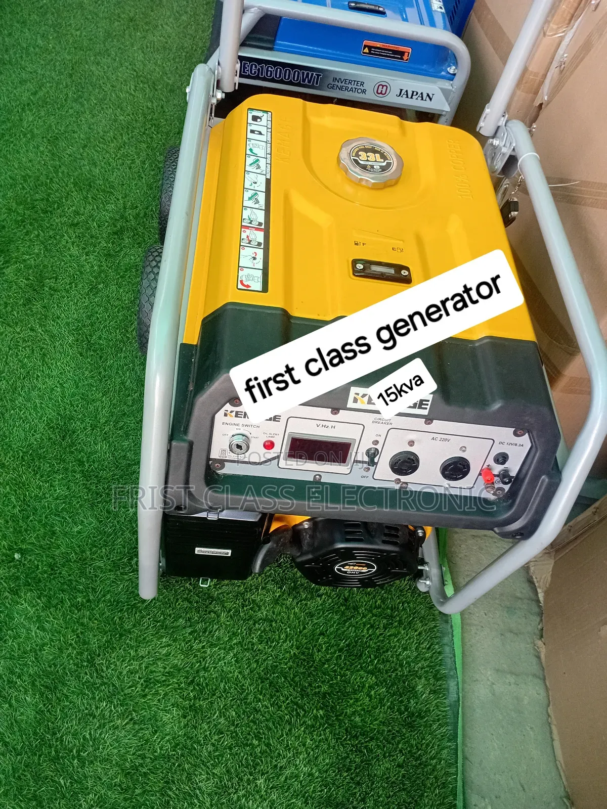 Pull and Key Start 15kva Petrol Genset