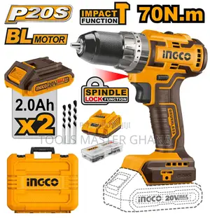 Brushless Cordless Impact Drill - Cidli20605