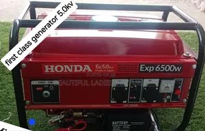 5.0kva Red Honda Generator Petrol Engine 5.0kva