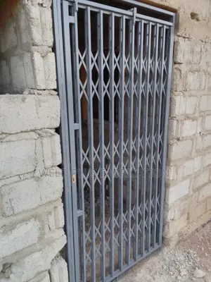 Collapsible Door Burglar Proof