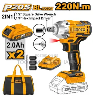 Cordless Impact Driver&Wrench - Ciwli20208
