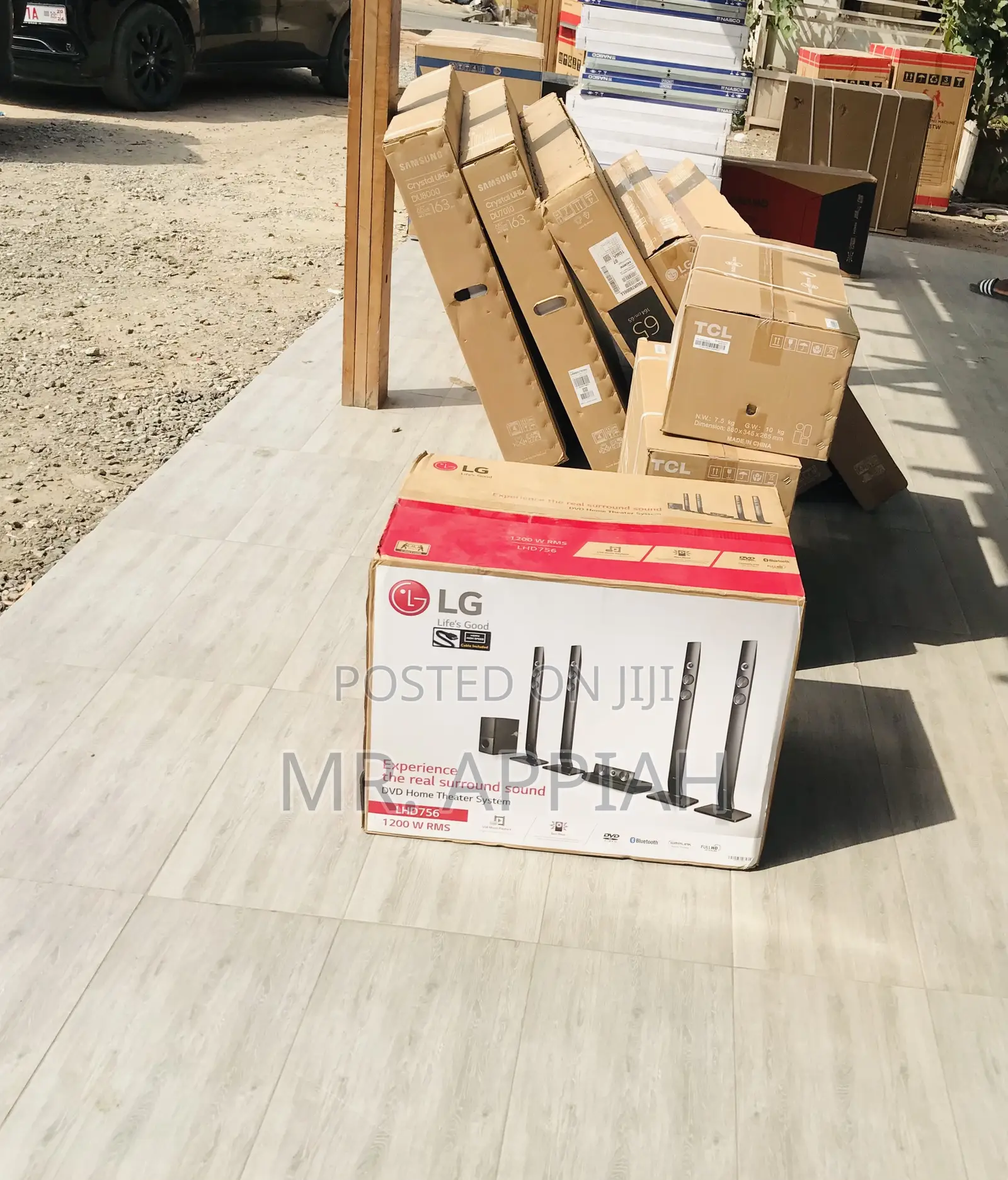 Shop LG LHD756 5.1channel Home Theater System(4 Tallboy).