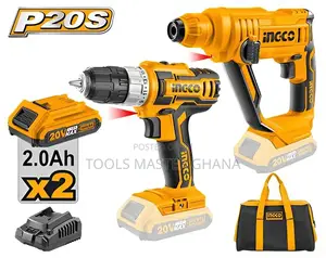 Cordless 2 Pcs Combo Kit - Ckli2008