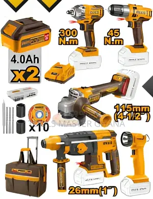 5 PCS Cordless Industrial Combo Kit - Ckli20595