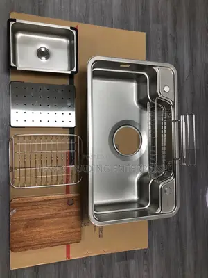 Deep Kitchen Sink - Heavy Wash Kitchen Bowl