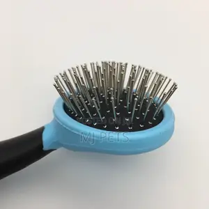 Rubber Pad Single Sided Brush Comb
