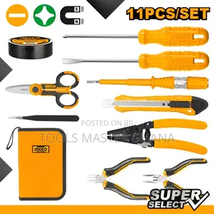 11 Pcs Electricians Tools Set - Hkets0111