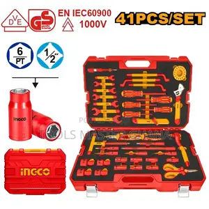 41 Pcs Insulated Hand Tools Set - Hkith4101