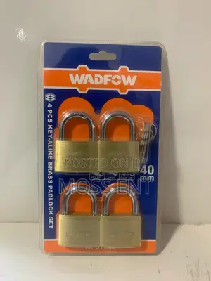 4pcs Key-alike Brass Padlock Set - Wpdt444