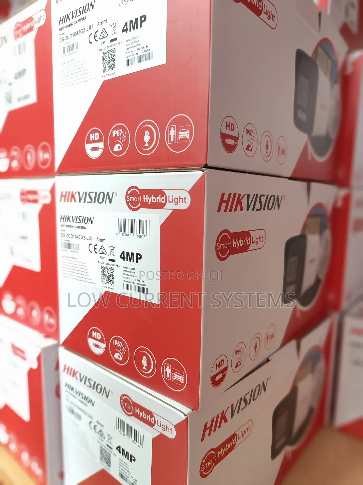 Hikvision 4mp Hybrid Audio Bullet Ip Camera Ds-2cd1043g2-Liu