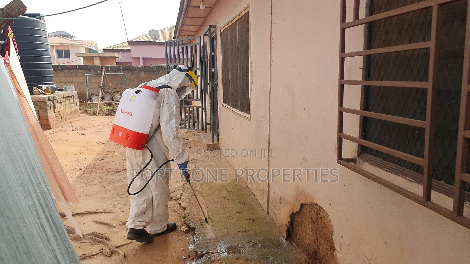 Insect Fear Fumigation With Cleantex