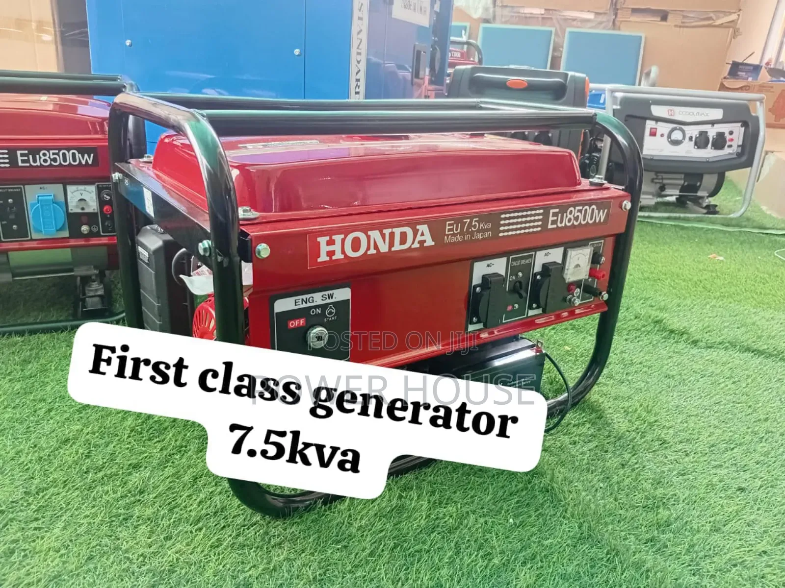 Vindicated 7.5kva Petrol House Generator 7.5kva Honda Genset