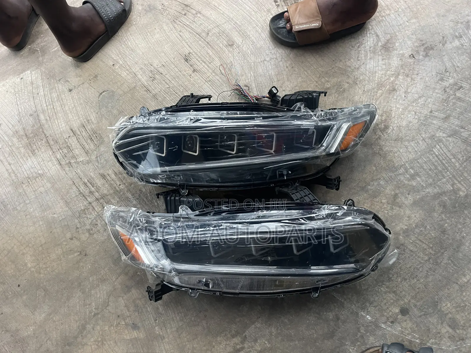 Honda Accord Spec Led Box Type Headlight 2018 - 2023