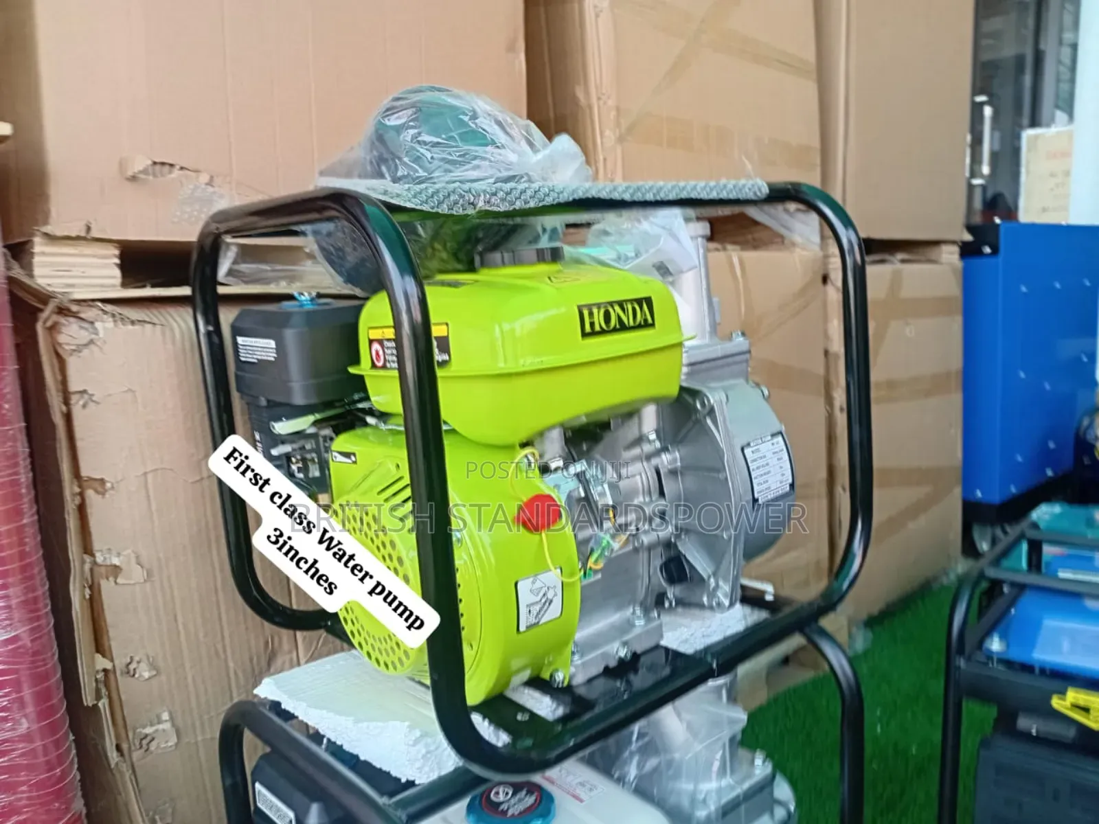 Green Honda 3inches Water Pump Machine 3inches Water Pump