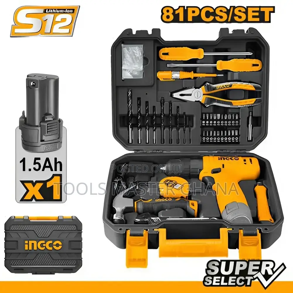 81 Pcs Tools Set - Hkthp10811
