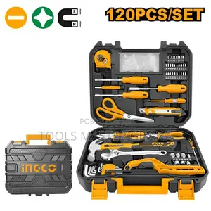 120 Pcs Hand Tools Set - Hkthp21201